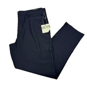 SKYR Men's 4-Way Stretch Anti Odor Moisture Wicking Upf Rating Pant Black SZ 36